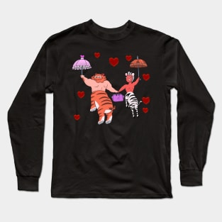 Zulius & Splendib Valentines Long Sleeve T-Shirt